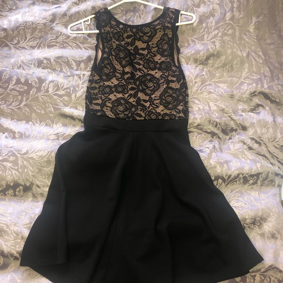 Black Lace Dress - Picture 2 of 4